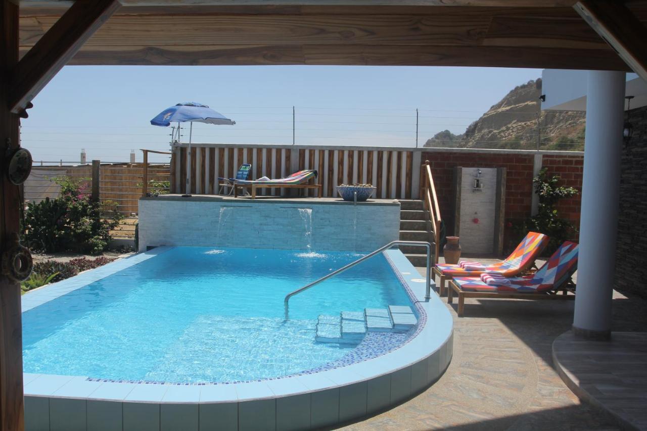 El Ocaso Oceanfront Apartment Canoa Exterior foto